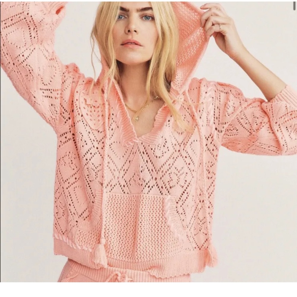 LoveShackFancy Tomaso Hoodie‎ NWT